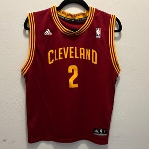 Adidas Cleveland Maroon and Yellow Jersey